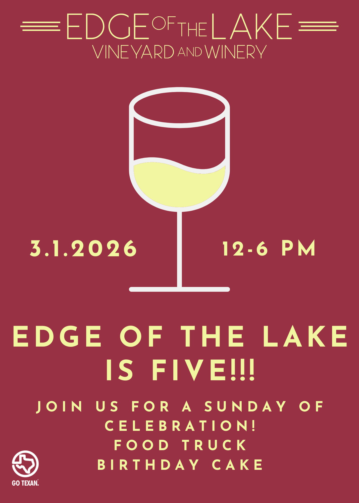 Wine and Dine Icon Husband Birthday Invitation