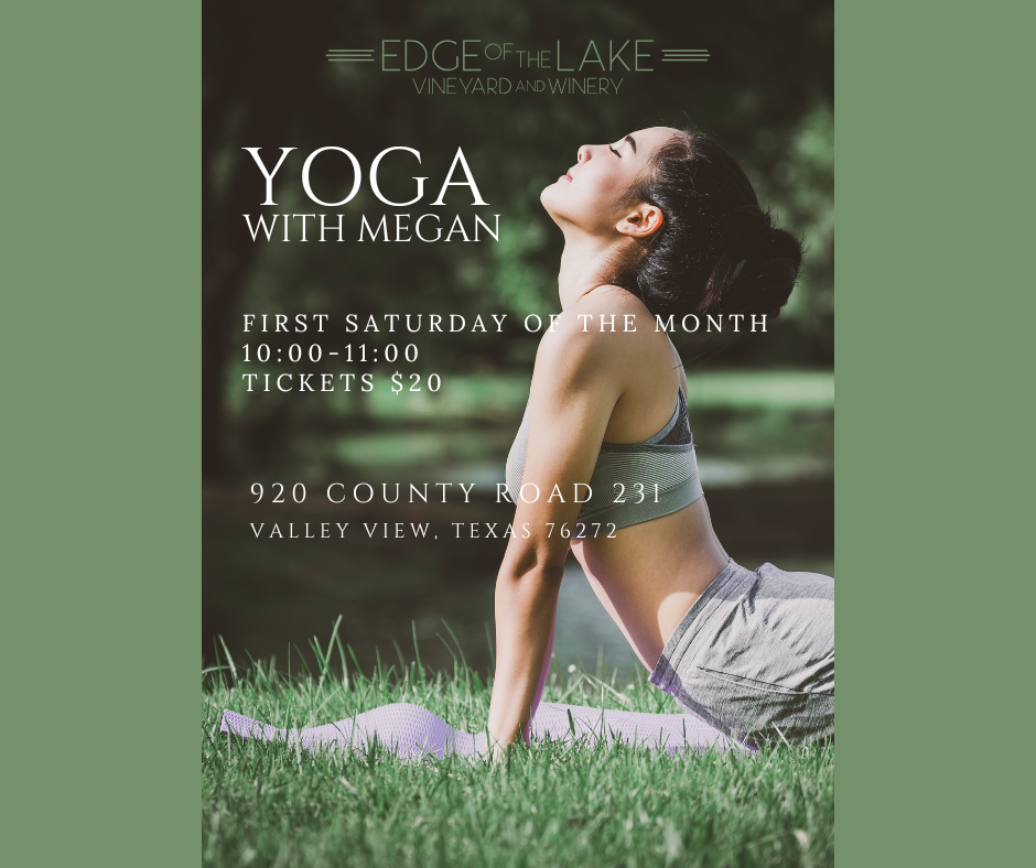Green and White Yoga Class Flyer (Facebook Post)
